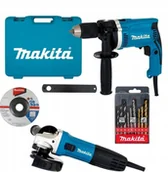 Zestawy narzędziowe - Makita DK0050 szlifierka GA5030R wiertarka HP1631 - miniaturka - grafika 1