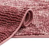 Dywaniki łazienkowe - AmeliaHome Dywanik łazienkowy Bati bordowy, 50 x 70 cm - miniaturka - grafika 1