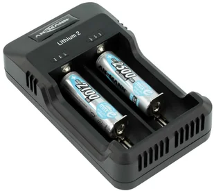 Ansmann Ładowarka do akumulatorów Lithium 2, czarna, 1001-0050 - Ładowarki i akumulatory - miniaturka - grafika 6