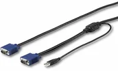 Przełączniki KVM - StarTech com com Kabel KVM do konsoli Rackmount (3 m, VGA i USB-VM) RKCONSUV10 - miniaturka - grafika 1