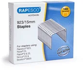 Zszywki - Rapesco 923/15 mm ocynkowane staple (typ 23)  1.000 sztuk 1239 - miniaturka - grafika 1