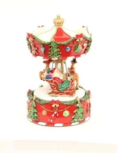 Pigmejka Karuzela z pozytywką Pigmejka Karuzele Pozytywki, 17x10x10 cm - Pozostałe akcesoria świąteczne - miniaturka - grafika 8