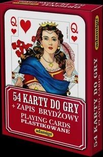 Adamigo Karty Standard 5 4 list G-4577 - Gry karciane - miniaturka - grafika 2