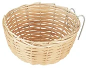 Akcesoria dla ptaków - Kerbl Nest kanarkowy wykonana z bambusa  10 cm/5,5 cm - miniaturka - grafika 1