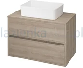 Szafki łazienkowe - Cersanit Szafka wisząca Crea S924010 - miniaturka - grafika 1