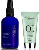 Kremy do twarzy - skinChemists Perfect Skin CC Cream Light with SPF 30 and Hot Cloth do czyszczenia, 100 ML SCCCLHOTC - miniaturka - grafika 1