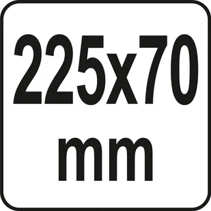 Yato WYCISKACZ DO MAS GĘSTYCH 225 X 70 MM - Pistolety do silikonu - miniaturka - grafika 3