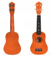 Instrumenty muzyczne dla dzieci - Gitara ukulele dla dzieci drewniana 4 struny nylon - miniaturka - grafika 1