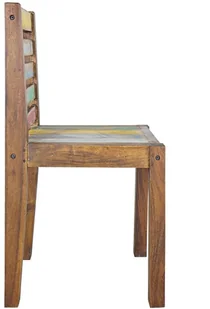 vidaXL Lumarko Krzesła stołowe, 4 szt., lite drewno z odzysku 326180 - Krzesła - miniaturka - grafika 5