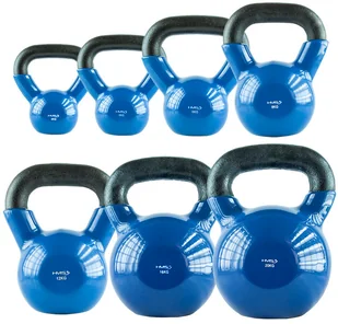 HMS Hantla winylowa żeliwna kettlebell 4 kg - 1005964 - Kettlebell - miniaturka - grafika 13