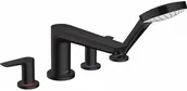 Baterie wannowe i prysznicowe - Hansgrohe Talis E wannowa czarny matowy 71748670 - miniaturka - grafika 1
