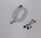 Stelaże i zestawy podtynkowe do WC - Excellent Excellent WASHLET-FIX Zestaw przyłączeniowy do toalety myjącej Dakota INEX.FX1200 - miniaturka - grafika 1