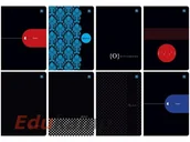 Szkolne artykuły papiernicze - Inter-druk Brulion A5 96k. Kolekcja nr 412A office kratka ZH40INT - miniaturka - grafika 1