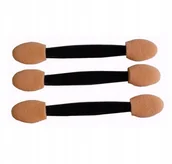 Pędzle do makijażu - Aplikatory Pacynki Do Pyłków Cieni 3 Szt Lateksowe - miniaturka - grafika 1