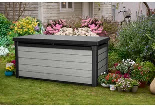 Keter Benelux Keter Skrzynia ogrodowa Denali Duotech, 570 L, antracytowa, 236935 - Skrzynie ogrodowe - miniaturka - grafika 3