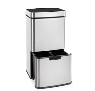 FENIKS Klarstein Klarstein Touchless, czujnik, 72 l, 4 pojemniki, ABS / PP / stal nierdzewna KG15-TouchlessBin - Kosze na śmieci FENIKS Klarstein Klarstein Touchless, czujnik, 72 l, 4 pojemniki, ABS / PP / stal nierdzewna KG15-TouchlessBin - Kosze na śmieci - miniaturka - grafika 1