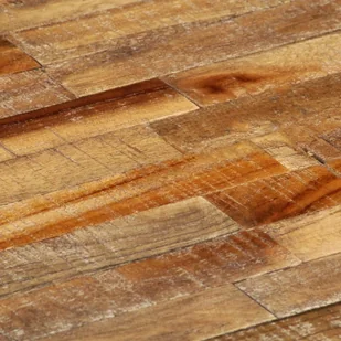 vidaXL Stolik konsola, lite drewno tekowe z odzysku, 90 x 30 x 76 cm - Konsole i sekretarzyki - miniaturka - grafika 2