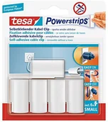 Inne mocowania - tesa TESA Powerstrips uchwyty do kabli, samoprzylepne, nie pozostawiają śladów, kolor: biały, biały 58035-00016-01 - miniaturka - grafika 1