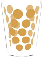 Szklanki - Zak! DESIGNS Zestaw 2 szklanek z łyżeczkami 200ml DESIGNS złoty 2305-R690 - miniaturka - grafika 1