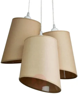 Verona DUOLLA Lampa wisząca 3-punktowa, cappuccino - Lampy sufitowe - miniaturka - grafika 3