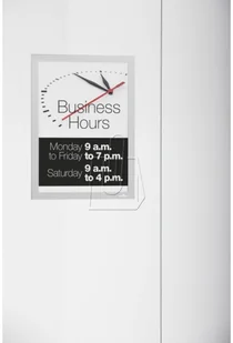 Durable 500401 Duraframe plakat Sun, ramka do plakatu do wystaw sklepowych, srebro 484123 - Ramki na zdjęcia - miniaturka - grafika 3