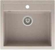 Zlewozmywaki - Aquasanita Quadro SQQ100-110W Beż - miniaturka - grafika 1