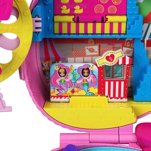 Mattel POLLY POCKET Rozkładany plecak Park rozrywki GKL60 GKL60 - Domki dla lalek - miniaturka - grafika 10