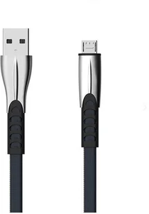 SENBONO SOMOSTEL KABEL USB TYP-C 2.4A NIEBIESKI 2400MAH QUICK CHARGER QC 3.0 1M POWERLINE METALOWE WTYKI BW02 BW02 TYP-C NIEBIESKI - Kable USB - miniaturka - grafika 5