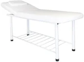 Stoły i łóżka do masażu - LEŻANKA ELEKTR. DO MASAŻU AZZURRO 819A 3 SILN. BIAŁA 131859 - miniaturka - grafika 1