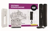 Domofony - Urmet Zestaw domofonowy 6025/441 JEDNORODZINNY czarny 6025/441 - miniaturka - grafika 1