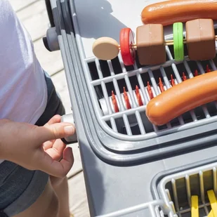 Smoby Kuchnia ogrodowa Garden Kitchen grill 312004 312004 - Zabawki i gry sportowe - miniaturka - grafika 6