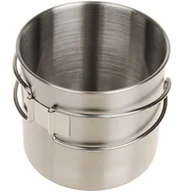 Kuchnia turystyczne i akcesoria - Mil-Tec Kubek Turystyczny 600ml Stal Nierdzewna - miniaturka - grafika 1