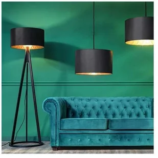 Spotlight LAMPA wisząca VICTORIA okrągła OPRAWA abażurowy zwis biały złoty 1421802 - Lampy sufitowe - miniaturka - grafika 5