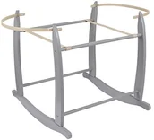 Łóżeczka i kojce - Clair de Lune Deluxe Rocking Moses kosz do multimediów (szary) - miniaturka - grafika 1