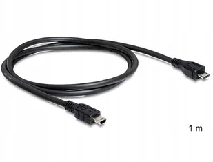 Delock Kabel Usb micro Bm - mini(M) Usb 2.0 1m - Kable USB - miniaturka - grafika 3