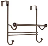 Wieszaki łazienkowe - Interdesign York  over-the-shower-door 3 ręcznik stojak  biały/chrom  12,1 x 45,1 x 57,1 cm 73311 - miniaturka - grafika 1