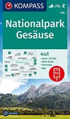Pozostałe książki - KOMPASS-KARTEN KOMPASS Wanderkarte 206 Nationalpark Gesäuse 1:25000: 4in1 Wanderkarte mit Panorama und Aktiv Guide inklusive Karte zur offline Verwendung in der KOMPASS-App. Fahrradfahren. Skitouren. - miniaturka - grafika 1
