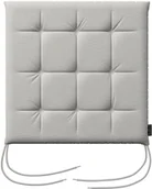 Pokrowce na meble - Dekoria Siedzisko Karol na krzesło jasny popiel 40 × 40 × 3,5 cm Etna 200-705-90 - miniaturka - grafika 1