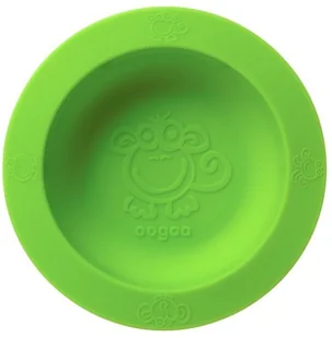 oogaa oogaa Green Bowl & Lid silikonowa miseczka z pokrywką - Miseczki i talerzyki dla dzieci oogaa oogaa Green Bowl & Lid silikonowa miseczka z pokrywką - Miseczki i talerzyki dla dzieci - miniaturka - grafika 3