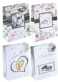 Avanti Torebka prezentowa ślubna TŚ-1S średnia 12 sztuk mix - Opakowania i torebki na prezenty - miniaturka - grafika 2