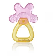 Gryzaki dla dzieci - BRUSH-BABY BRUSH-BABY - gryzak dla dzieci Cool&Calm Rattle Teether od 4 miesiąca życia (1szt.) - kolor żółto - niebieski - miniaturka - grafika 1