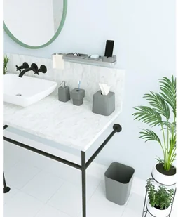 Umbra Dozownik do mydła Scillae, szary, 9x8x16,3 cm - Mydelniczki i dozowniki mydła - miniaturka - grafika 4