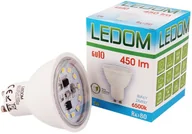 Żarówki LED - Ledom Żarówka LED GU10 220-240V 5W 450lm 6500K biała zimna 244346 - miniaturka - grafika 1