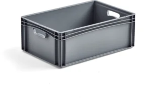 AJ Produkty Pojemnik plastikowy AJ EURO, 44 L, 600x400x220 mm - Pojemniki biurowe AJ Produkty Pojemnik plastikowy AJ EURO, 44 L, 600x400x220 mm - Pojemniki biurowe - miniaturka - grafika 1