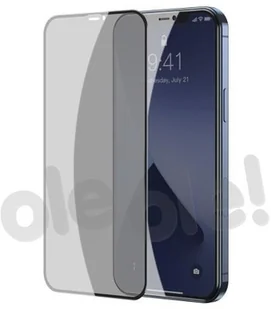BASEUS Szkło prywatyzujące do iPhone 12 Mini 2szt. - Akcesoria do smartwatchy - miniaturka - grafika 2