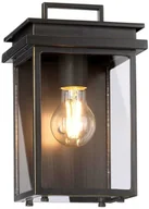 Lampy ogrodowe - Feiss Elewacyjna LAMPA ścienna FE-GLENVIEW-S Elstead metalowa OPRAWA latarenka kinkiet industrialny IP44 brąz FE-GLENVIEW-S - miniaturka - grafika 1