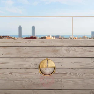 Faro Lorefar Antyczny mosiądz lampa zewnętrzna Timon - Lampy ogrodowe - miniaturka - grafika 2