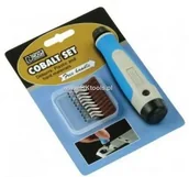 Narzędzia warsztatowe - Noga KOMPLET ZESTAW OSTRZY Z RĘKOJEŚCIĄ COBALT SET NG8100 - miniaturka - grafika 1