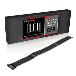 Thermaltake AC-045-CN1OTN-C1 PCI Express Extender, PCIe 16 X, czarnym przewodem, czarny 1000mm AC-051-CO1OTN-C1 - Kable komputerowe i do monitorów - miniaturka - grafika 4