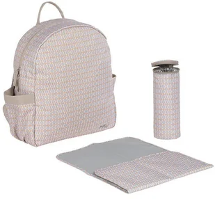 Lassig Marv Plecak Backpack Mesh beige 4103006305 - Torby i organizery dla mam - miniaturka - grafika 6